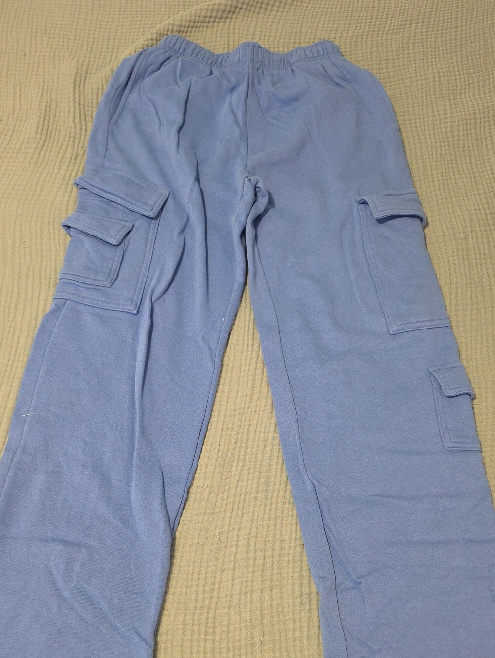Garage Cargo Joggers In Lake Blue